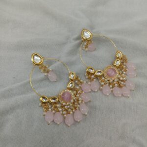 Rubani Pink Chandbalis