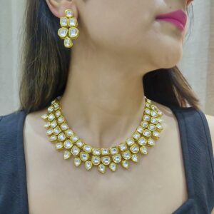 Rasha Kundan Necklace Set