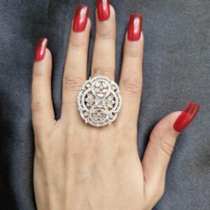 Megha American Diamond Ring