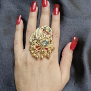 Suhana Kashmiri Ring with Ghungroo