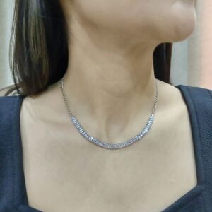 Sudeeti Single Line Necklace Set