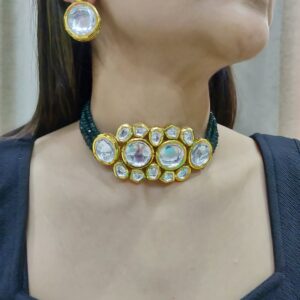 Kamiya Kundan Choker Necklace Set